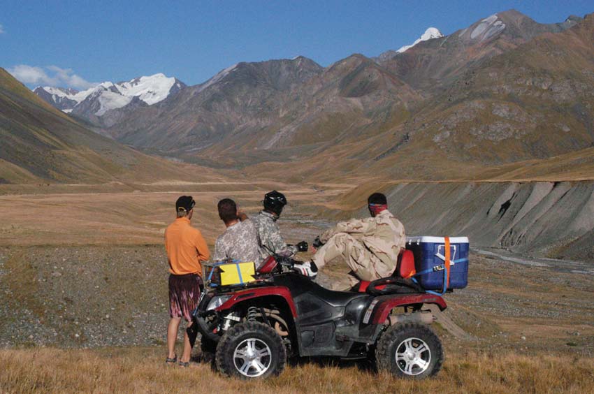 Quad off road tour - Kyrgyzstan - Chong Kemin national park